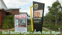 Real Estate Signs. Jack Flash Signs